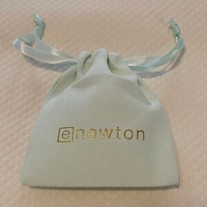 Enewton Jewelry Pouch Bag Green Blue Ribbon Drawstring